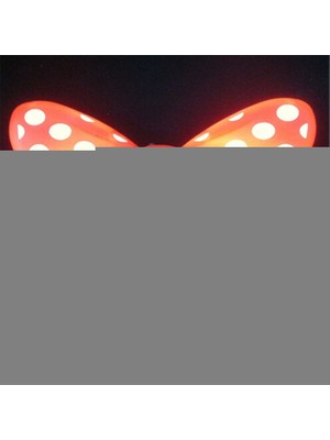 Kuzey 2 Adet Headband LED Light Minnie Mouse Işıklı Taç Pembe Miki Taç Kırmızı Miki Taç Yılbaşı Parti Işıkları  Minnie Mouse Taç