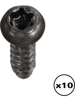 10 ADET T8 Vida XBOX One XBOX 360 Kol Vidası XBOX Kol Tamiri Yedek Parça Deliksiz