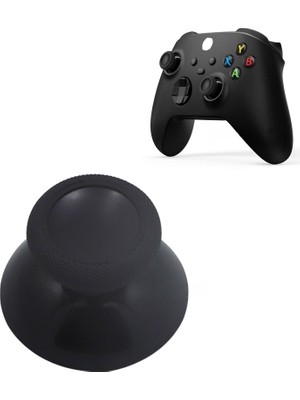 1 Adet XBOX One - One S/X - Series S/X Uyumlu Analog Topuz Renkli Başlık Siyah