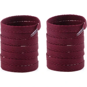 Spor Ayakkabı Bağcığı 120 cm Yassı Örgü Bağcık Bot Spor Bağcık 1 Çift  ( Bordo )