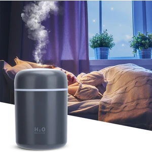 H2O Humidifier 300 ml Ulrasonik Hava Nemlendirici Buhar Makinesi ve Aroma Difüzörü H2O 4507