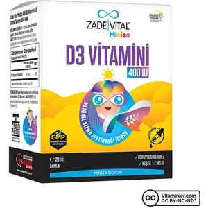 Zade Vital Miniza D3 Vitamini 400 IU 20 ml