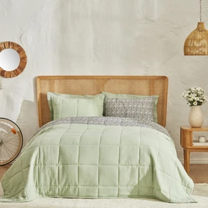 Karaca Home Anna Çift Kişilik Summer Comfort Yeşil