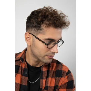 Leopar Desenli Yuvarlak Model