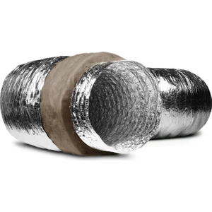 Izole Hava Kanalı 150 mm 2.5 Metre
