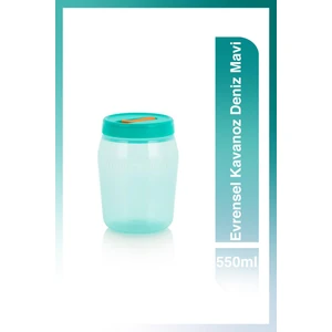 Evrensel Kavanoz D.Mavi 550 ml