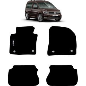 Volkswagen Caddy 2003-2020 Halı Paspas Siyah