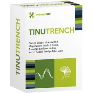 Tinutrench Kapsül Ginkgo Biloba, Inositol, Turunçgil Bioflavonidleri İçeren Takviye Edici Gıda