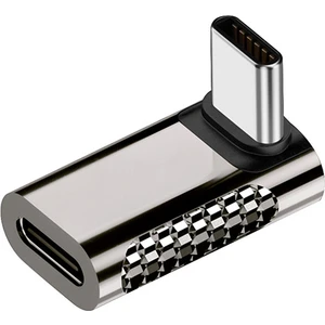 100W 20GBPS Dirsek Tipi Type-C Uzatma Adaptörü Type-C Çevirici ALL-36263