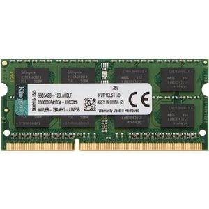 8 GB PC3L-12800 CL11 204-PİN Sodımm KVR16LS11/8 Ram Bellek