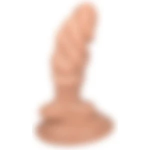 11.5 Cm Realistik Silikon Anal Plug Vantuzlu G-Spot Anal Tıkaç