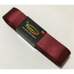 Saten Kurdele 3CM/10METRE Bordo