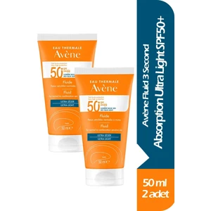 Fluid 3 Second Absorption Ultra Light SPF50+ 2 Adet 50 ml