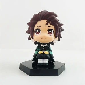 Piraye Gift Anime Demon Slayer Tanjiro Oturan Mini Figür