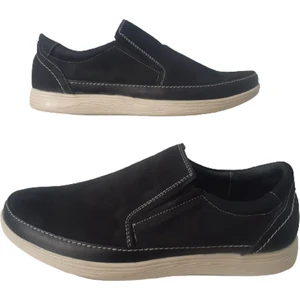 Siyah-Lastikli Günlük Erkek Ayakkabı