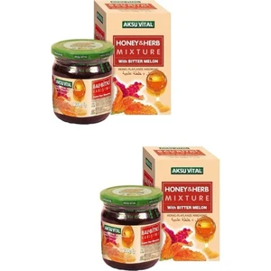 Aksu Vital Bal Bitki Karışımı Kudret Narı Macunu 230 gr 2 Adet Kudret Narlı Ballı