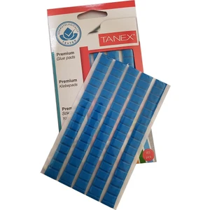 Hamur Yapıştırıcı Mavi Renk 50 gr 1 Paket Sökülebilir Renkli Sakız Yapıştırıcı Fix 80 Parça Tackit