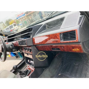 Fiat Tempra Tipo 54 Parça Maun Gül Desen Full Set Torpido Konsol Maun Kaplama(Klimasız Model Uyumlu)