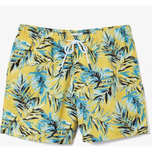 Nautıca Erkek Sarı Standart Fıt Şort Mayo
