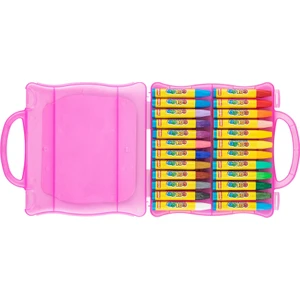 24 Renk Pastel Boya Çantalı