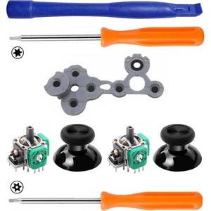 Pop Konsol Xbox One Analog Motor Topuz 2+2 Iç Lastik T6 T8 Tornavida Ayırıcı Tamir Set Xbox One Yedek Parça