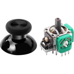 XBOX One Analog Motor Topuz Seti 1+1 One - One S/X - Series S/X Uyumlu Siyah