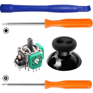 Xbox One Analog Motor Topuz 1+1 T6 T8 Tornavida Ayırıcı Tamir Set XBOX One Kol Yedek Parça