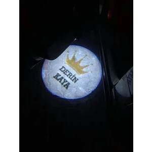 Kişiye Özel Kapı Altı Logo (2 ADET)