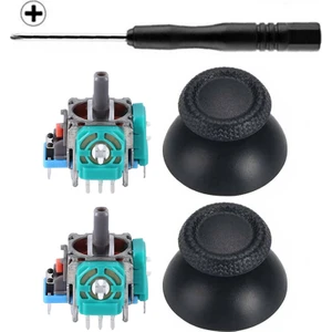 PS5 Analog Motor ve Topuz 2+2 Set PS5 Tornavida Playstation 5 Kol Tamir Seti Yedek Parça
