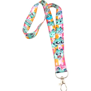 Cicci Bicci Shop Mavi Sevimli Kedi Boyun Askı Ipi