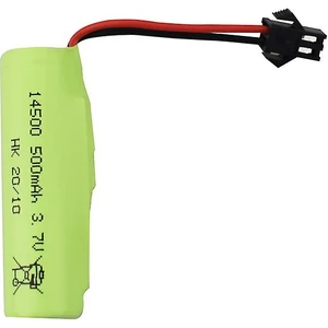 3.7V 14500 Lionoyuncakpili Siyah Soket