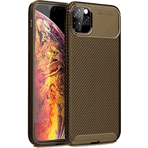 Smart Tech Apple iPhone 11 Pro Max Karbon Desenli Negro Silikon Kılıf
