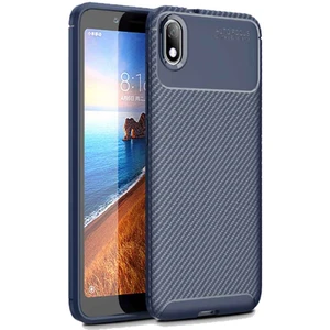 Smart Tech Xiaomi Redmi 7A Karbon Desenli Negro Silikon Kılıf