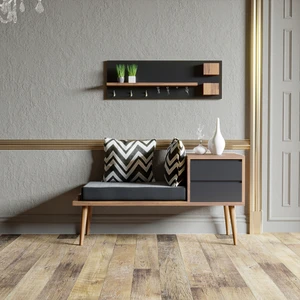 Decor Loger Orin Vestiyerli Bench