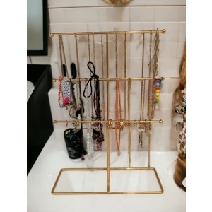 Yaren Style Gold Takı Standı Takı Organizeri Kutusu Düzenleyici