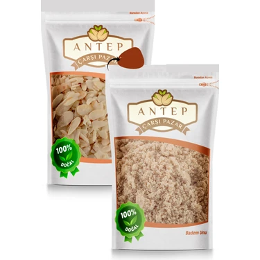 Antep Çarşı Pazar File Badem 100 gr Badem Unu 100
