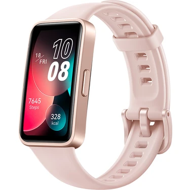 Huawei Band 8 Akıllı Saat - Sakura Pembesi, 1.47 inç AMOLED Ekran, Bluetooth Bağlantı, Kalp Atış ve