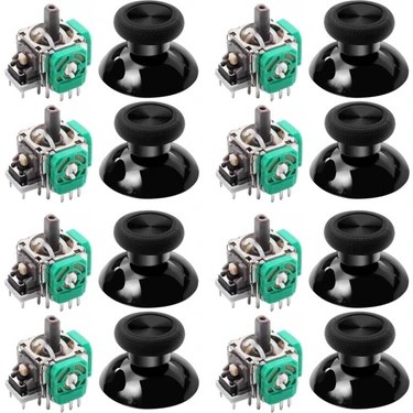 Pop Konsol XBOX ONE Analog Motor ve Topuz Seti 8+8 XBOX ONE Kol Analog Tamir Seti Yedek