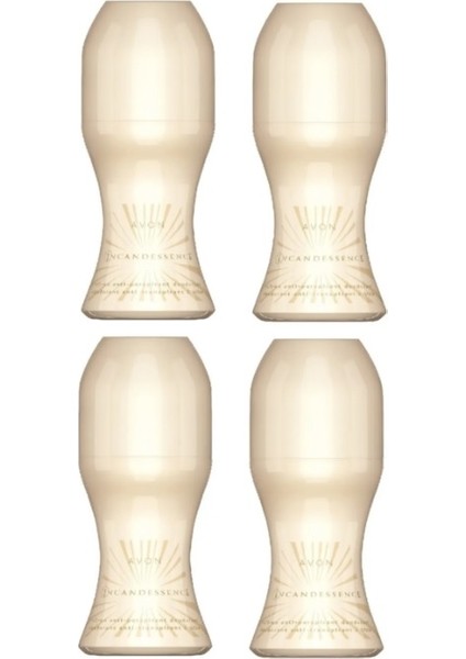 Incandessence Kadın Antiperspirant Roll On Deodorant Dörtlü