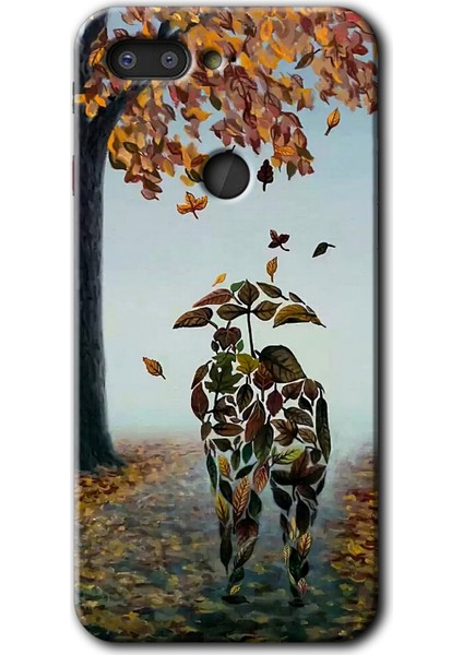 General Mobile Gm 9 Pro Kılıf Hd Desen Baskılı Arka Kapak + Esnek Nano Cam - Doğadan Aşk