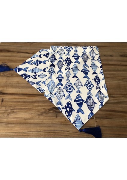 Trend Yuvam Balık Desenli Runner