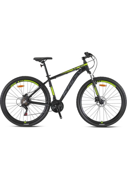 Xc 75-29"mtb-18'-21 Vites-H.dısc-Mat Siyah-Neon Sarı/füme KRN23-179