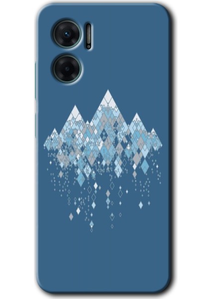 Xiaomi Redmi Note 11E Kılıf Hd Desen Baskılı Arka Kapak - Iceberg