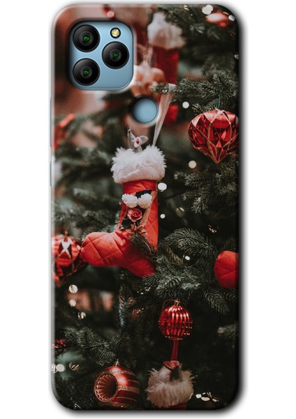 General Mobile Gm 21 Kılıf Hd Desen Baskılı Arka Kapak - Happy New Year