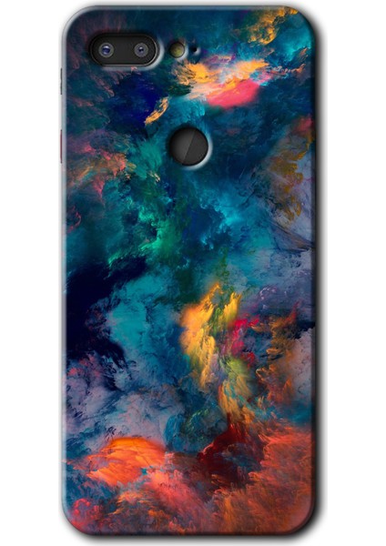 General Mobile Gm 9 Pro Kılıf Hd Desen Baskılı Arka Kapak - Color Storm