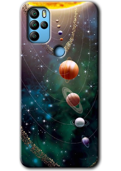 General Mobile Gm 21 Pro Kılıf Hd Desen Baskılı Arka Kapak - Cosmos
