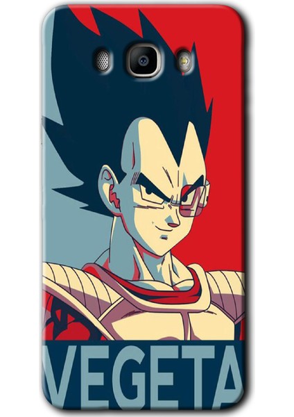 Galaxy J7 2016 Kılıf Hd Desen Baskılı Arka Kapak - Vegeta