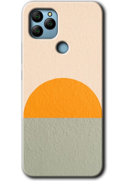 General Mobile Gm 21 Kılıf Hd Desen Baskılı Arka Kapak - Color Wall