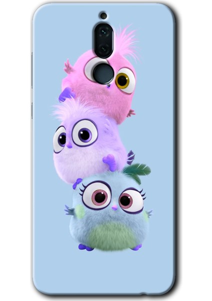 Huawei Mate 10 Lite Kılıf Hd Desen Baskılı Arka Kapak + Esnek Nano Cam - Puffy