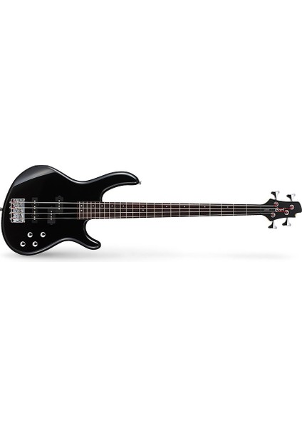 Bas Gitar Aktif 4 Telli Siyah Plus